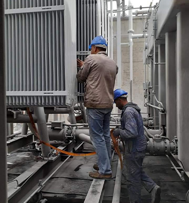 Technical team discussion